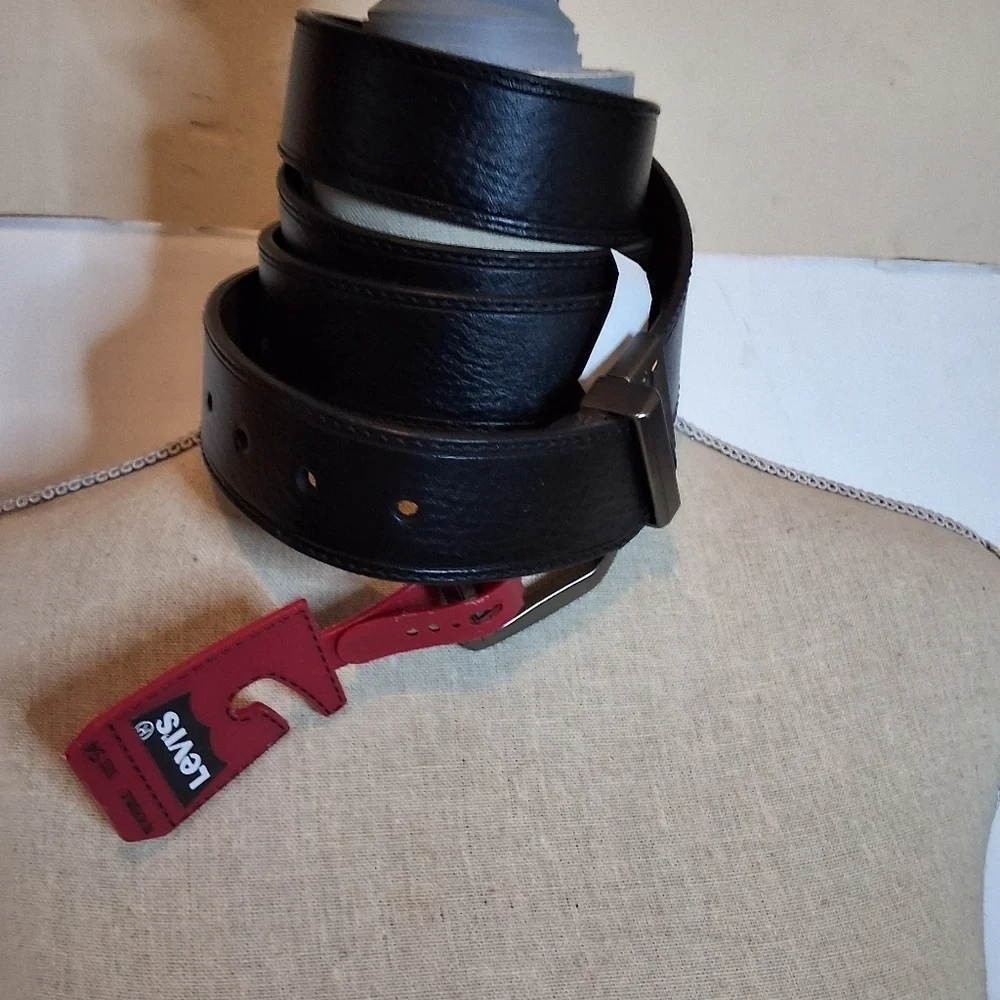 Levi's Big & Tall Reversible Blackbrown Belt 54
